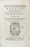 De Rerum Natura iuxta propria principia. Libri IX...