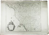 Carte du Grand-Duché de Toscane...