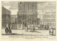 Veduta della loggetta in Piazza di S. Marco - Architettura Sansovino.