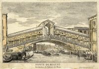 Ponte di Rialto-Architettura di Antonio del Ponte.