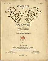 Gazette du Bon Ton. Art  - Modes & Frivolités. Paris, Vogel edit. N° 2, 1920.