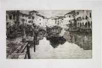 Canale della Pescheria a Chioggia.