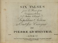Miscellanea di edizioni musicali contenente 24 composizioni per pianoforte o clavicembalo, tra cui Sonate e Sonatine di Muzio Clementi e alcuni valzer di Pietro Lichtenthal.