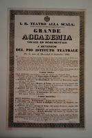 Grande Accademia Vocale ed Instrumentale a beneficio del Pio Istituto Teatrale.