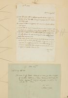 Lettera autografa siglata inviata ad Antonio Vallisnieri - Padova.