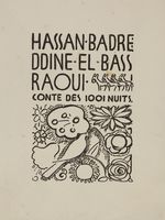 Hassan Badreddine el Bass Raoui. Conte des 1001 Nuits.