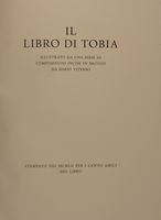 Il Libro di Tobia illustrato da una serie di composizioni incise in bronzo da Dario Viterbo.