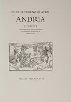 Andria. Commedia. Nella traduzione di Niccol Machiavelli con venticinque illustrazioni di Albrecht Drer.