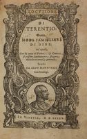 Locutioni [...] overo, modi famigliari di dire [...] Scielti da Aldo Mannucci...