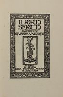 Il porto sepolto poesie [...] presentate da Benito Mussolini con fregi di Francesco Gamba.