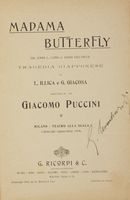 Madama Butterfly - Libretto d'opera.