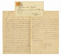 11 lettere autografe firmate inviate a Cesare Vigna.