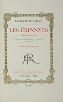 Les �rinnes. Tragedie antique [...]. Compositions grav�es par Fran�ois Kupka.