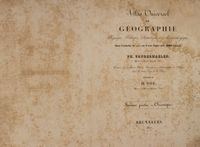 Atlas universel de g�ographie  physique, politique, statistique et min�ralogique [...]. Sixi�me partie - Oc�anique.