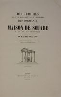 Recherches sur les monuments et l'histoire des Normands et de la Maison de Souabe [...] dessins par Victor Baltard.