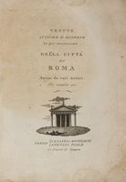 Nuova raccolta di 100 vedute antiche della citt di Roma e sue vicinanze incise [...] da Giovanni Brun.