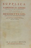 Supplica [...] umiliata alla santit di Benedetto XIV pontefice ottimo massimo in difesa e rischiaramento della sua lettera apologetica sul proposito de' quipu de' peruani.