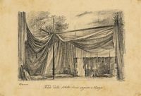 Tenda della Sibilla Scena eseguita a Venezia.