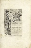 SALVATOR ROSA/Has Ludentis otij/CAROLO RUBEO/Singularis Amicitiae pignus/D.D.D