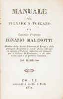 Manuale del vignaiolo toscano.