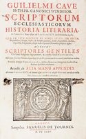Scriptorum ecclesiasticorum historia literaria a Christo nato usque ad saeculum XIV.
