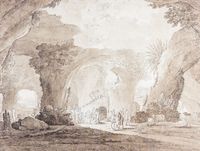 La grotta di Betlemme.
