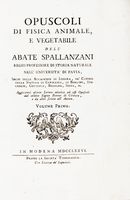 Opuscoli di fisica animale e vegetabile...