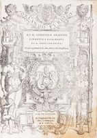 Orlando furioso [...] corretto e dichiarato da M. Lodovico Dolce, con gli argomenti di M. Gio. Andrea dell'Anguillara.