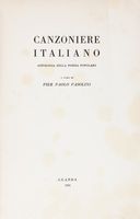 Canzoniere italiano. Antologia della poesia popolare.