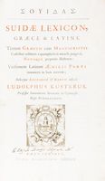 Lexicon Graece & Latine [...] indicesque auctorum & rerum adjecit Ludolphus Kusterus... [Tomus I] (-III).