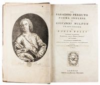 Del Paradiso perduto poema inglese [...] traduzzione di Paolo Rolli...