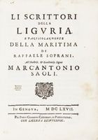 Li scrittori della Liguria, e particolarmente della Maritima...