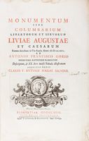 Monumentum sive Columbarium libertorum et servorum Liviae Augustae et Caesarum Romae detectum in Via Appia. Anno 1726...