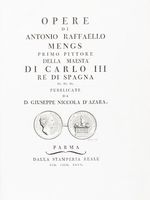 Opere [...] pubblicate da d. Giuseppe Niccola d'Azara.