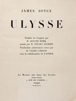 Ulysse. Traduit de l'anglais par Auguste Morel...