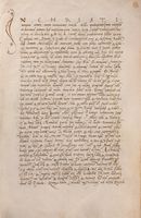 Atto notarile relativo ad 'Aeneas Jacobus de Larmberteschi civis et draperius Bononiae'.