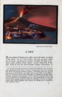 Il Vesuvio. Cenno brevissimo sugli antichi nomi, sue dimensioni istorie di tutte l'eruzioni...