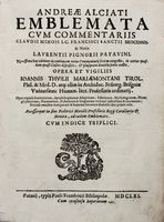 Emblemata cum commentariis Claudii Minois I.C. Francisci Sanctii Brocensis, & notis Laurentii Pignorii...