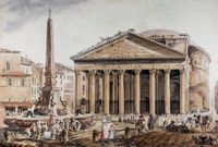 Veduta del Pantheon.