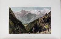 Switzerland illustrated in a series of views taken expressly for this work by W. Bartlett [...]. Vol. I (-II).