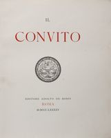 Il Convito. Libro I (-X/XI).