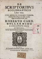 De scriptoribus ecclesiasticis liber unus.