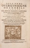 Dell'armi, overo insegne de i nobili scritte del signor Filiberto Campanile...