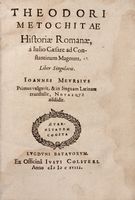 Historiae Romanae,  Iulio Caesare ad Constantinum Magnum, liber singularis...