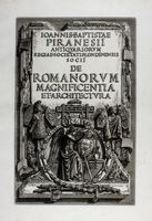 Lotto in 29 tavole da Della magnificenza e d'architettura de' Romani...