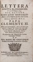 Lettera scritta da Pondisceri a'10. di Febbraio 1704 [...] nella quale si contengono, oltre a un pieno racconto del Viaggio da Roma fino alle coste dell'Indie Occidentali, varie nuove osservazioni...