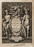 Equitis legatus. Libri duo. Ad Philippum 4. Hispaniarum regem.