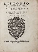 Della grandezza dell'Acqua & della Terra. Contra l'opinione dil S. Alessandro Piccolomini.