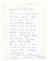 3 lettere autografe firmate inviate al M Francesco Siciliani, Teatro alla Scala.