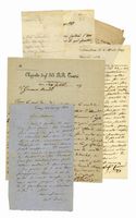 Lettera autografa firmata inviata a Giovanni Ricordi e altro documento di altra mano relativa ai teatri di Milano.